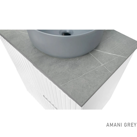 Otti Rock Plate Above Counter Stone Top 600x465x15mm (No Taphole) Amani Grey RP64G-130