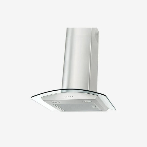 Robinhood Rangehood 600mm (800m3/hr) Clear Glass Canopy Stainless Steel RWV3CL60G