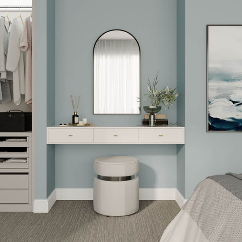 Remer Modern Arch Mirror 510x910mm Gun Metal MA51-GM