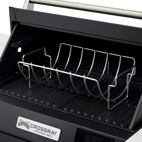 Crossray Roasting Tray For TCE22HT Extreme Electric BBQ Black TCEAC-005