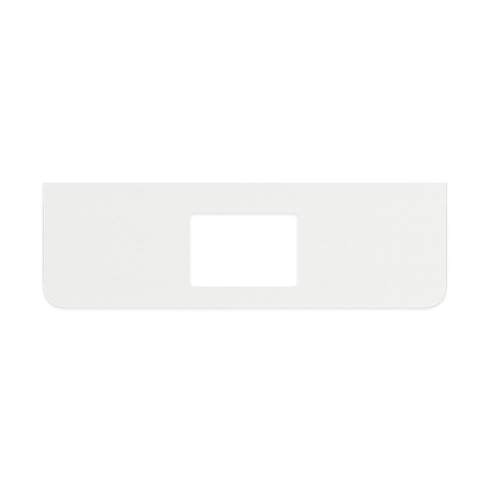Fienza Curved Undermount Vanity Bench Top 1500mm (No Taphole) Double Bowl Silica Free Roman Sand 502-159-SF