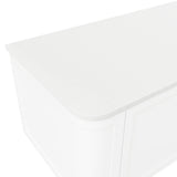 Fienza Roman Sand Curved 900mm Stone Top (No Taphole) Silica Free 502-162-SF