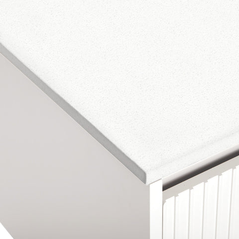 Fienza Roman Sand 750mm Ensuite Size Stone Top (No Taphole) Silica Free 502-151-SF