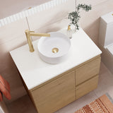 Fienza Roman Sand 750mm Stone Top (No Taphole) Silica Free 502-102-SF