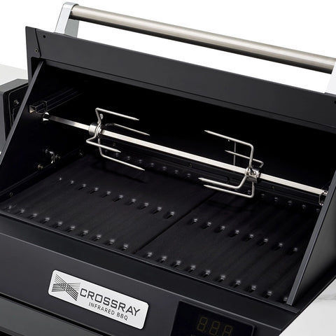 Crossray Rotisserie Kit For TCE22HT Extreme Electric BBQ Black TCEAC-004