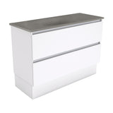 Fienza Satori Quest On Kickboard Vanity 1200mm Gloss White SAT120QK
