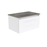 Fienza Satori Manu Wall Hung Vanity 750mm Gloss White SAT75H