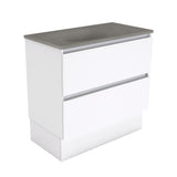 Fienza Satori Quest On Kickboard Vanity 900mm Gloss White SAT90QK