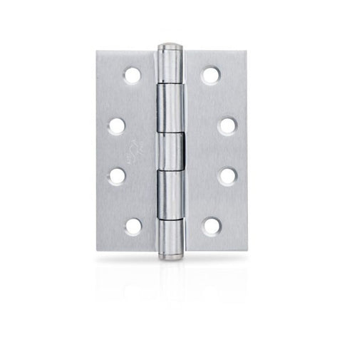 Trio Hinge Butt 100x75x2.5mm Fixed Pin Satin Chrome R2-175SCF