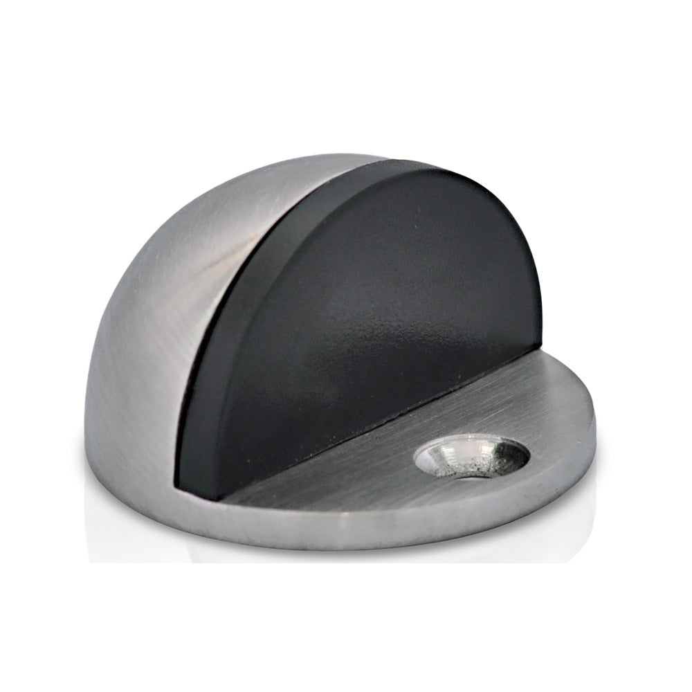 Trio Doorstop-Halfmoon 24mm Satin Chrome R12-4425DSC