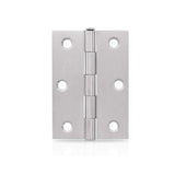 Trio Hinge Butt 85x60x1.6mm Loose Pin Satin Chrome T8516LPSC20