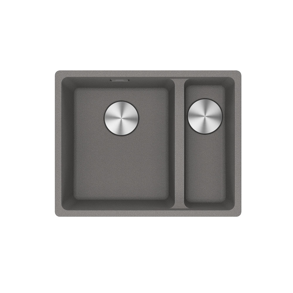 Franke Maris 1 and 1/2 Bowl 340/150mm Stone Grey Flushmount (Inc DT651) MRG260SBRSG-FPC