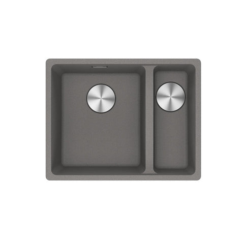 Franke Maris 1 and 1/2 Bowl 340/150mm Stone Grey Flushmount (Inc DT651) MRG260SBRSG-FPC