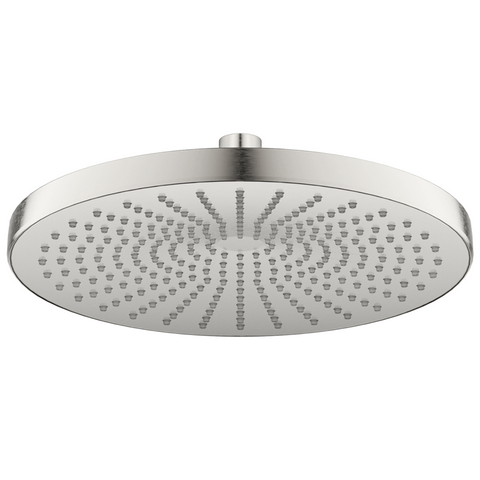 Bella Vista Mica 6H Shower Head Brushed Nickel SH-6-R-250-BN