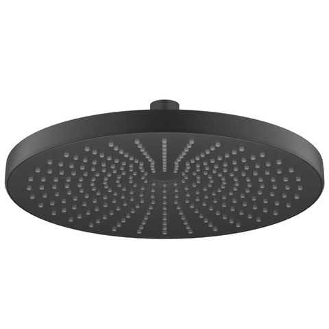 Bella Vista Mica 6H Shower Head Black SH-6-R-250-BLK