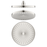 Bella Vista Mica 6H Shower Head Brushed Nickel SH-6-R-250-BN