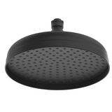 Bella Vista Mica Heritage Shower Head Black SH-H-300-BLK