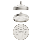 Bella Vista Mica Heritage Shower Head Brushed Nickel SH-H-300-BN
