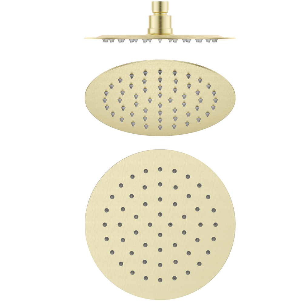 Bella Vista Mica Shower Head French Gold SH-R-SST-250-FG