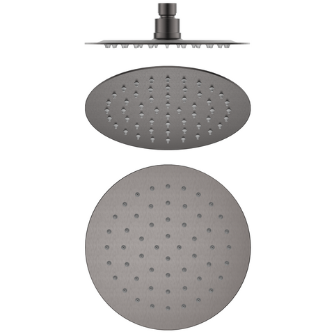 Bella Vista Mica Shower Head Gunmetal SH-R-SST-250-GM