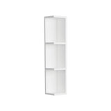 Fienza Side Shelves for Mirror Cabinets 150x720mm Gloss White SH150