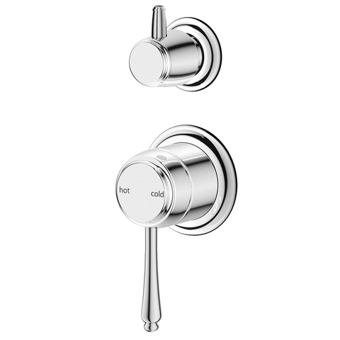 Bella Vista Mica Heritage Shower Mixer Diverter (Trim Kit only) Chrome SHM-4-DV-2P-CP-TK