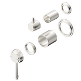 Bella Vista Mica Heritage Shower Mixer Diverter (Trim Kit only) Brushed Nickel SHM-4-DV-2P-BN-TK