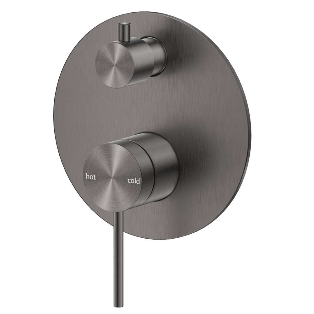 Bella Vista Mica Shower Mixer Diverter 1P (Trim Kit only) Gunmetal SHM-5-DV-GM-TK