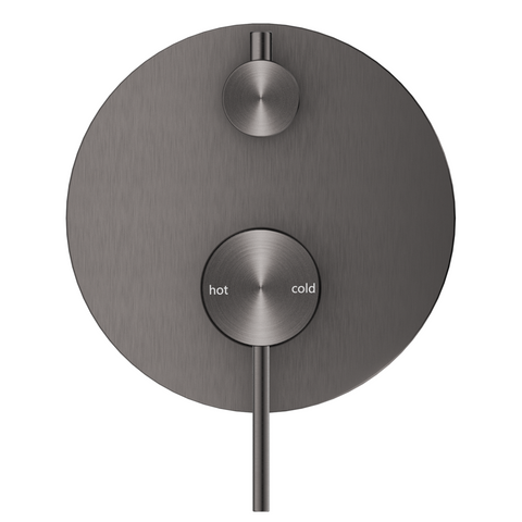 Bella Vista Mica Shower Mixer Diverter 1P (Trim Kit only) Gunmetal SHM-5-DV-GM-TK