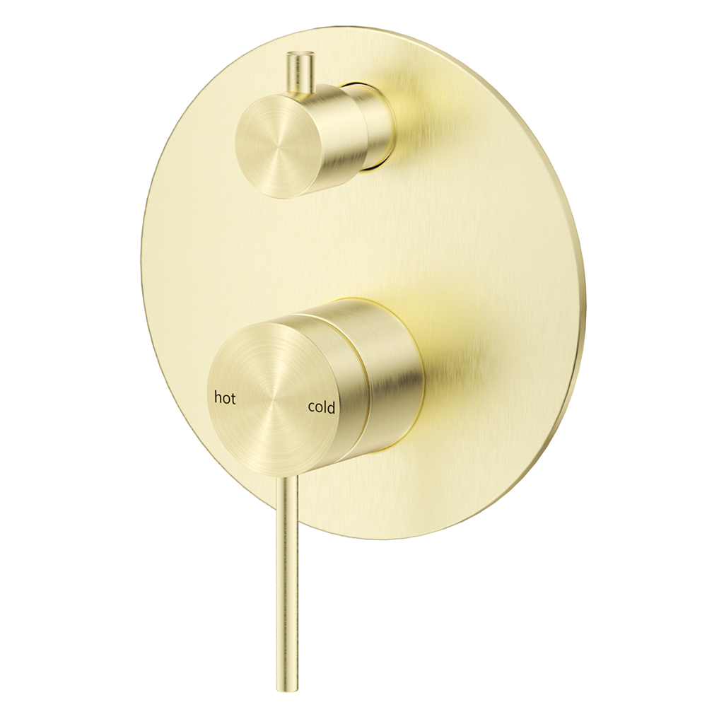 Bella Vista Mica Shower Mixer Diverter 1P (Trim Kit only) French Gold SHM-5-DV-FG-TK