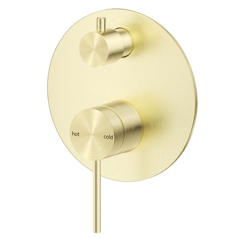 Bella Vista Mica Shower Mixer Diverter 1P (Trim Kit only) French Gold SHM-5-DV-FG-TK