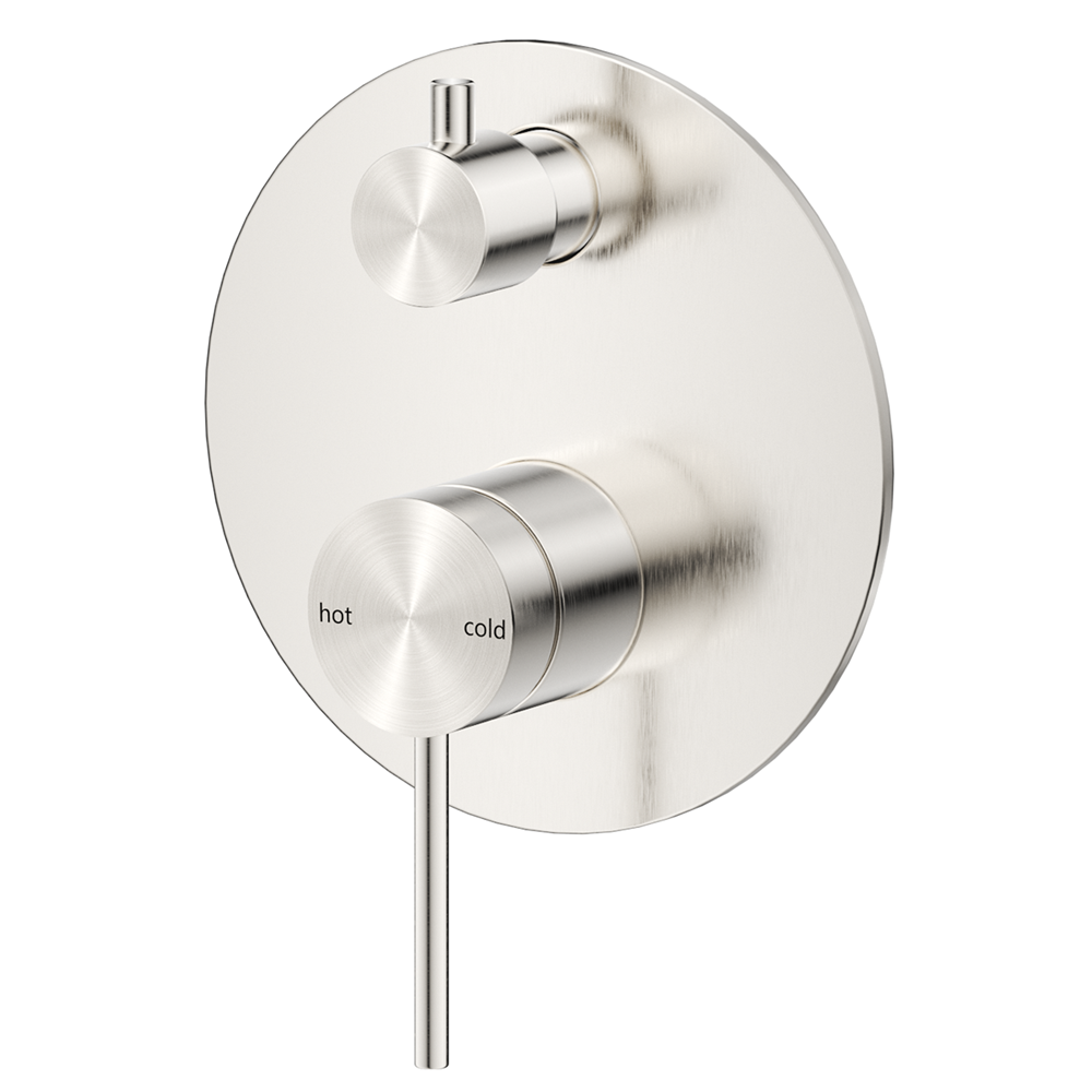 Bella Vista Mica Shower Mixer Diverter 1P (Trim Kit only) Brushed Nickel SHM-5-DV-BN-TK