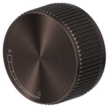 Bella Vista Mica Fluted Progressive Shower Mixer Dusk Bronze SHM-6-PROG-DB
