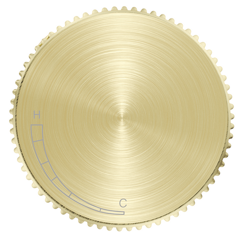 Bella Vista Mica Fluted Progressive Shower Mixer French Gold SHM-6-PROG-FG