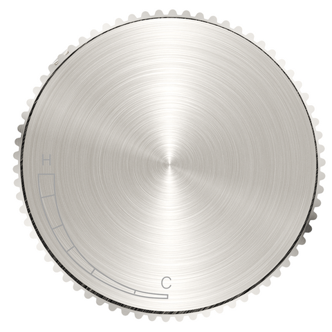 Bella Vista Mica Fluted Progressive Shower Mixer Brushed Nickel SHM-6-PROG-BN