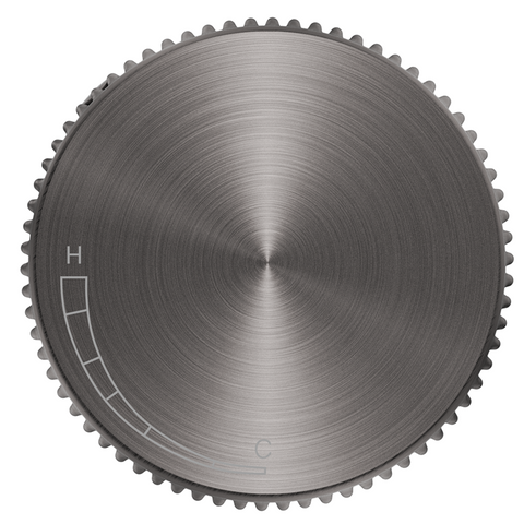 Bella Vista Mica Fluted Progressive Shower Mixer Gunmetal SHM-6-PROG-GM