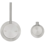 Bella Vista Mica Shower Mixer Diverter Sideways Reverse (Trim Kit only) Brushed Nickel SHM-5-UDV-SW-BN-TK