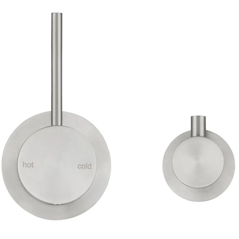 Bella Vista Mica Shower Mixer Diverter Sideways Reverse (Trim Kit only) Brushed Nickel SHM-5-UDV-SW-BN-TK