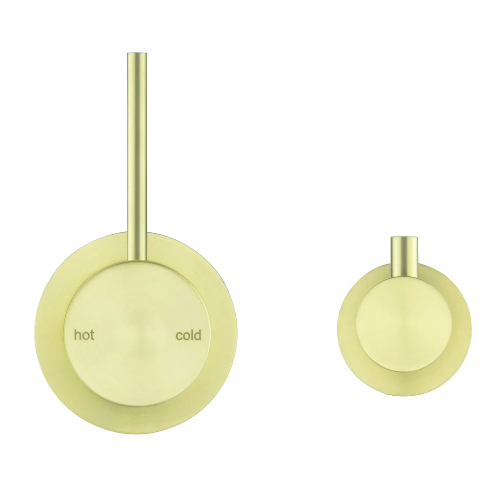 Bella Vista Mica Shower Mixer Diverter Sideways Reverse (Trim Kit only) French Gold SHM-5-UDV-SW-FG-TK