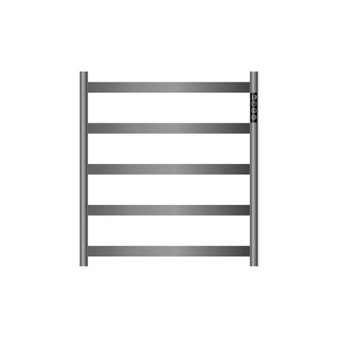 Mallow Smart Heated Towel Rail 5 Bar Brushed Nickel SHR5550-BN