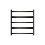 Mallow Smart Heated Towel Rail 5 Bar Matte Black SHR5550-MB