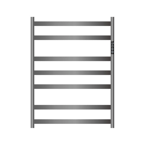 Mallow Smart Heated Towel Rail 7 Bar Brushed Nickel SHR7600-BN