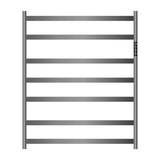 Mallow Smart Heated Towel Rail 7 Bar Brushed Nickel SHR7750-BN