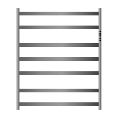 Mallow Smart Heated Towel Rail 7 Bar Brushed Nickel SHR7750-BN