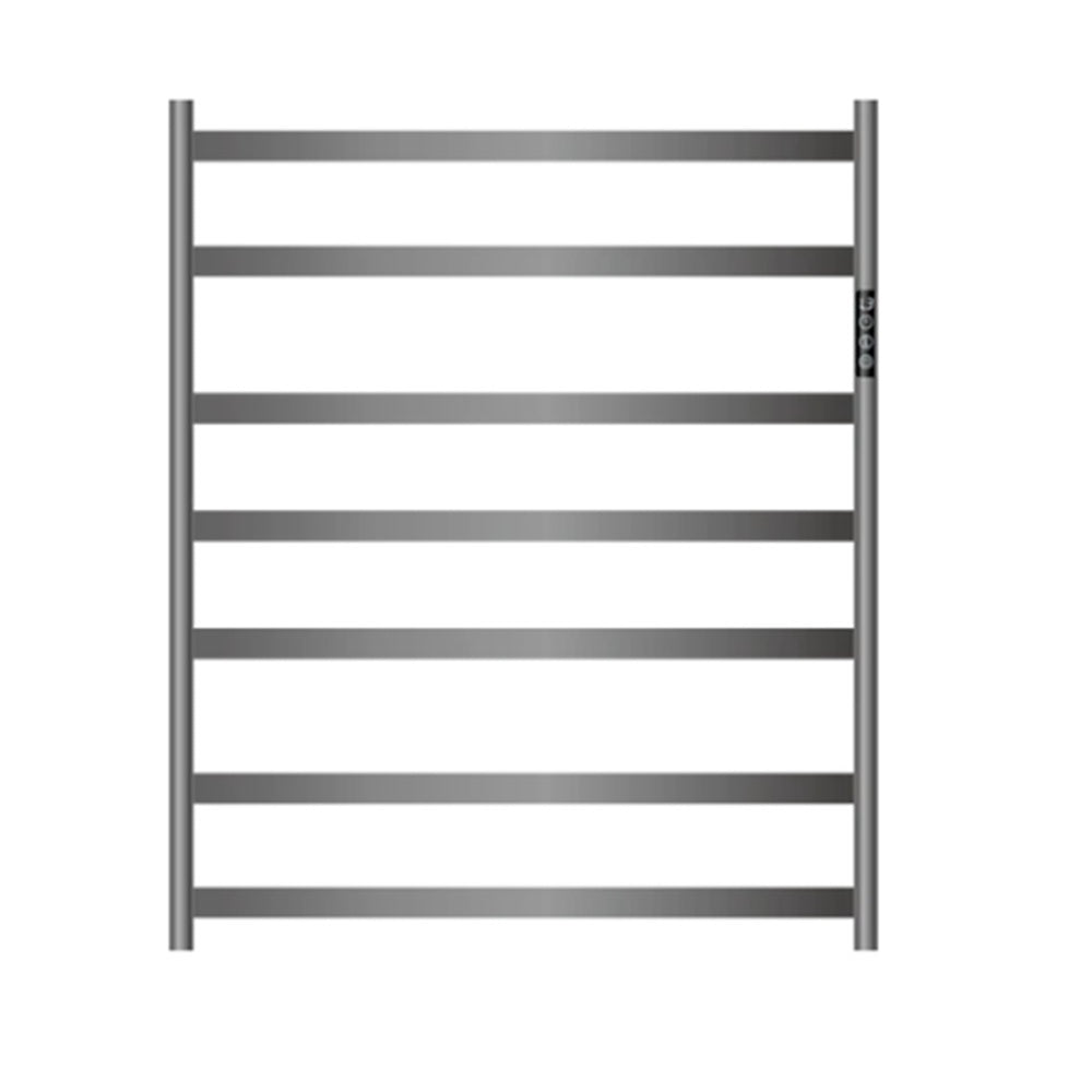Mallow Smart Heated Towel Rail 7 Bar Brushed Nickel SHR7750-BN