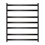 Mallow Smart Heated Towel Rail 7 Bar Matte Black SHR7750-MB
