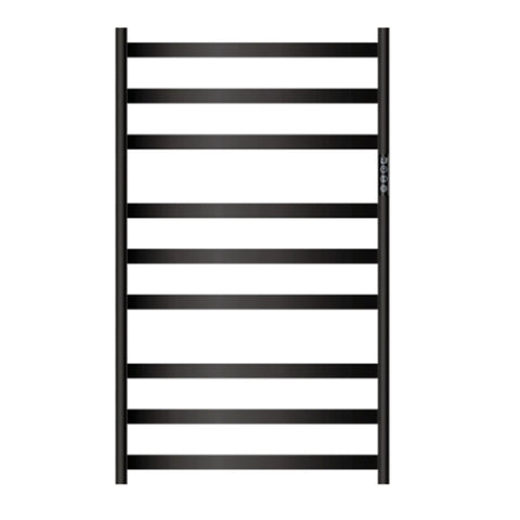 Mallow Smart Heated Towel Rail 9 Bar Matte Black SHR9600-MB