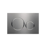 Fienza Round Flush Buttons for Geberit Sigma 20 Brushed Stainless Steel SIG20-BSS