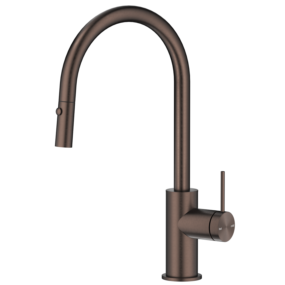 Bella Vista Mica Pull-Out Sink Mixer Dusk Bronze SM-5-PO-DB
