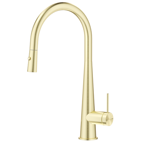 Bella Vista Mica Pull-Out Cone Sink Mixer French Gold SM-52-POC-FG